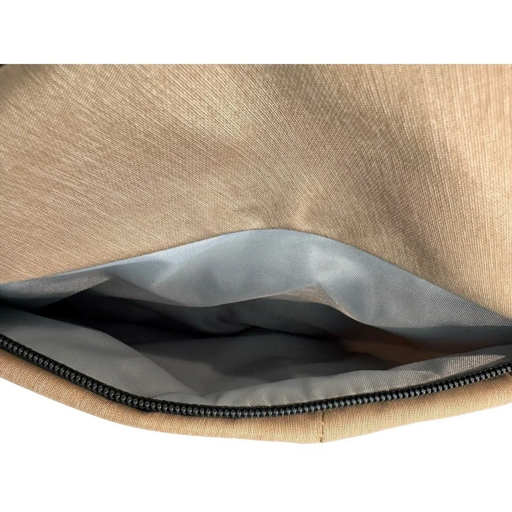 WATERFLY Crossbody Sling‎ Bag Tan Travel Anti Theft Style Multi Pocket NWT